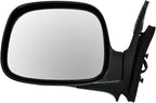 2 Piece Driver and Passenger Side Mirror Assembly Set Electric Adjustment Non-Heated No Memory Black Compatible with 2002-2007 Buick Rendezvous GM1320300 GM1321300