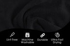 Microfiber Cleaning Cloths (Value Pack of 48) - Size 16 x 16 Inches, Highly Absorbent Cleaning Rags, Lint Free, Reusable and Washable, Microfiber Towels for Cars