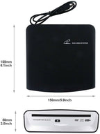USB External Car Universal Connection Portable CD Player for Car Android Navigation/TV/Laptops Desktops with USB Port Plug and Play (Android Version 4.4 and Above)