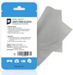 EASY VIEW+ Anti-Fog Microfiber Cloth- For Glasses Goggles Motorcycle Helmet Camera Lens
