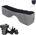 Car Bed, Car Air Bed, Car Mattress, Back Seat Bed, Back Seat Gap Filler Pad, Inflatable, Extender, Portable Sleeping Accessories for SUV, Camping, Travel, Rest, with Air Pump