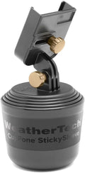 CupFone with Solid Billet Aluminum Knobs - Rose Gold, Adjustable Phone Holder for Smartphones, 360 Rotatable Base, Easy Charging Access
