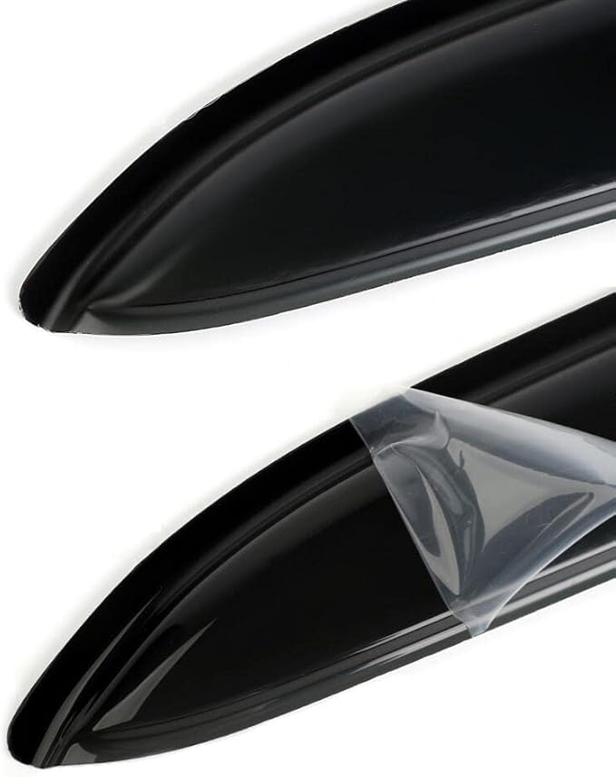Rainproof Side Window Wind Deflectors for 2005-2007 Ford Five Hundred/Mercury Montego;2008-2009 Ford Taurus/Mercury Sable, Sun Rain Guard Sets,Window Visors for Cars,Vent Deflector 94308
