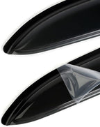 92010 Sunproof Waterproof Side Window Wind Deflector Window Visor fit for 2008-2023 Dodge Challenger, 2pcs Protective Replacements Rain Guards Set