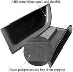 4pcs Door Side Storage Box Compatible with Kia Sorento 2016 2017 2018 2019 2020 Armrest Phone Container Door Organizer Handle Pocket ABS Tray Insert Glove Pallet