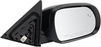 Passenger Side Power Heated Mirror with Turn Signal, Blind Spot, Puddle Light, Paint to Match Compatible with 2020-2023 Kia Soul KI1321236