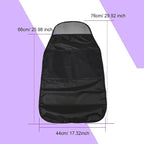 Car Kick Mats for Kids, Back Seat Protector with Organizer, Kick Mats Back Seat Protector, Vehicle Back Seat Kids Safety Accessories Fit for Most Cars, SUV, Truck, Minivan Seats