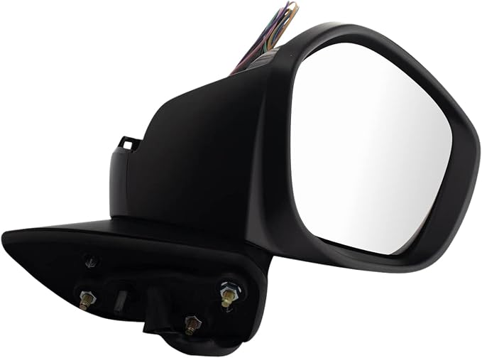 Passenger Side Power Heated Mirror Smooth Black Paint to Match Compatible with 2022 Honda Civic Touring Sport Touring HO1321352
