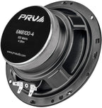 6.5 Inch Car Speakers 200 Watts 4 Ohm, 6MB100-4 Factory Replacement Car Door Speakers (Pair) Shallow Profile
