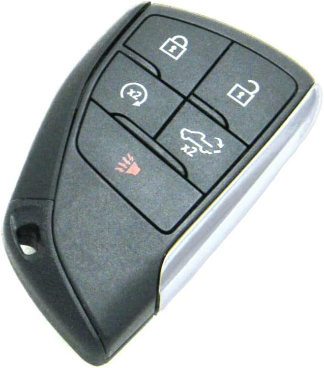 OEM Electronic 5-Button Smart Key Fob Remote Compatible with 2022-2025 Chevrolet Silverado, Colorado, GMC Sierra (FCC ID: YGOG21TB2, P/N: 13548440, 13560219, 13548437, 13514331)