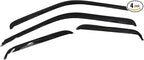 Tape On Window Visors Fits for 1988-1999 Chevy GMC C10 C1500 C2500 C3500 K1500 K2500 K3500 Pickup Extended Cab Only, Side Auto Window Wind Deflectors, Ventshade, Rain Guards for Cars/Trucks