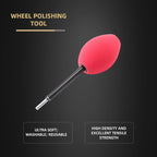 Wheel Rims Polisher, Polishing Ball, Polishing Cone, Metal Wheel Polishing Tool, Ball Buster Wheel and Rim Polisher System Attaches to Standard Household Drill