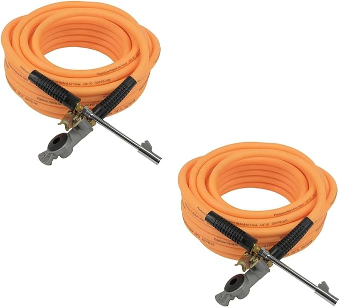 Mytee Products (2 Pack Truck Tire Inflation Kit 3/8" ID w/Air Chuck & Gladhand