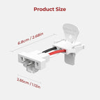 Siterlink Quick Connect Smoke Detector Adapter Plug, Compatible with GS562A Hardwired Smoke Alarm to Connect Existing Wiring Harness GA6217K 12-Pack