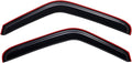 Extra Durable Clip-on in-Channel Auto Vent Window Visor, Fit 2007-2026 Ford E-Series Econoline Vans E-150/E-250/E-350/E-450 Super Duty, UV Protect Rain Guard Wind Deflector, Smoke, 2Pcs
