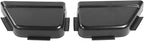 Rear Door Net Pocket Storage Box for Jeep Wrangler 4-Door 2011-2017 | JKU Extra Interior Storage, ABS Plastic, Clip On Installation, Space Saving Organizer, Secure Fit Design 2pcs