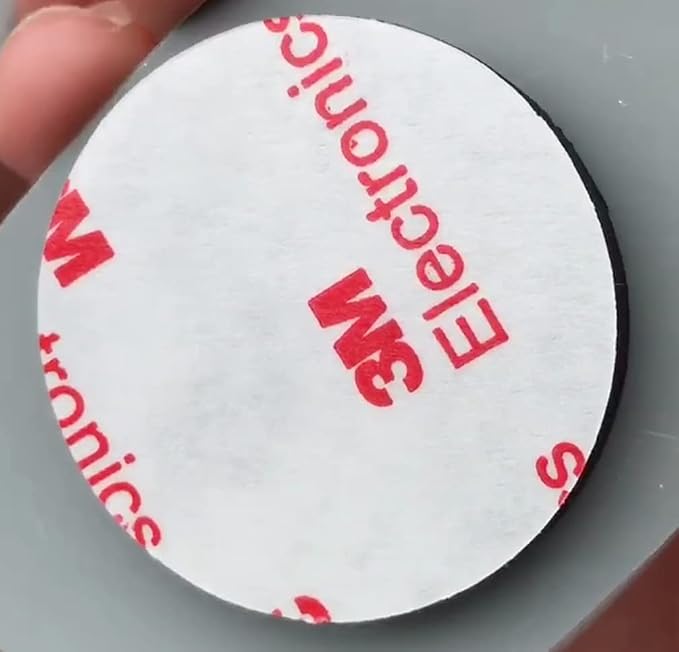 Double Sided Adhesive Round Pads 3M Brand - Outdoor Rated and Water Proof - Double Sided Adhesive Circle for Blind Spot Mirrors (4Pack)