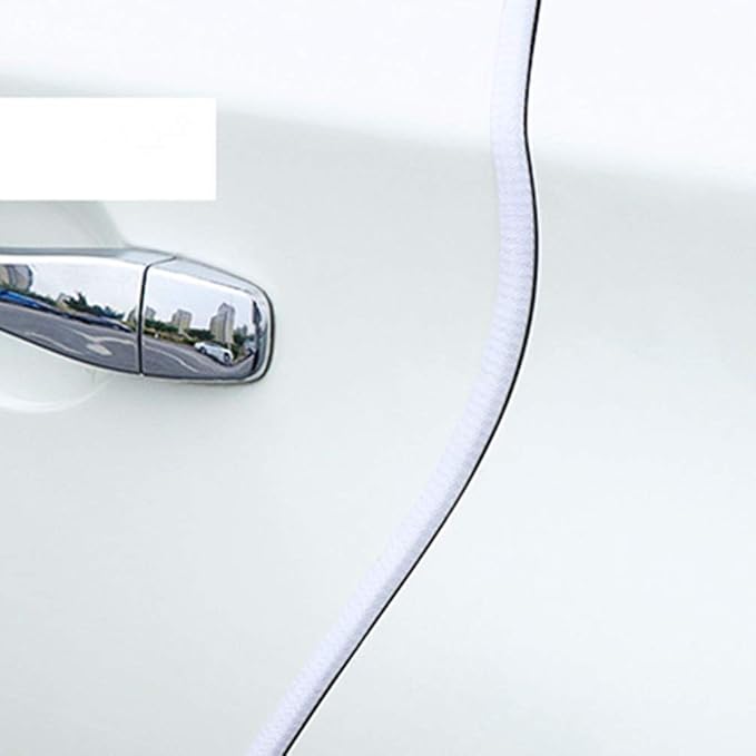 Car Door Edge Guards Rubber U Shape Edge Trim Seal Strips Protector Car Door Edge Protection for Auto Vehicle 10M