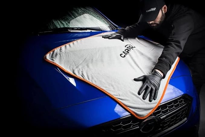 DHydrate Drying Towel: Car Wash Towel for Spotless Shine, Microfiber Edge, Lint & Tag Free, Cleaning Cloth - 28" x 40" (Pack of 1)