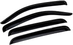 Tape-On Rain Guard 4-Piece for 2015-2020 Chevrolet Colorado/GMC Canyon Windows Visor Shield Shade Smoke 94995