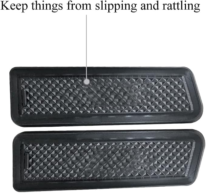 Front Row Door Organizer Compatible with VW Atlas 2018 2019 2020 2021 2022 2023 Atlas Cross Sport Armrest Storage Box Phone Container Handle Pocket ABS Tray Insert Glove Pallet