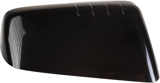 Passenger Side Mirror Assembly Power Smooth Black Paint to Match Compatible with 2008-2011 Ford Focus