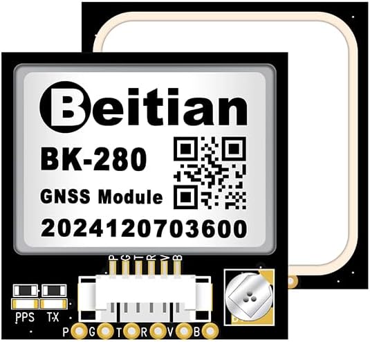 9th Generation Beidou GPS Module Antenna GNSS Racing Drone Flight Controller FPV Unmanned Aerial Vehicle Fixed-Wing BK Series (BK-280)
