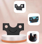 Car Dashboard Card Holder (10x5.9x5.6cm) - Minimalist Sun Visor & Door Clip Organizer for Credit Cards, Banknotes, Toll Tickets - Non-Slip ABS Wallet with Quick Access
