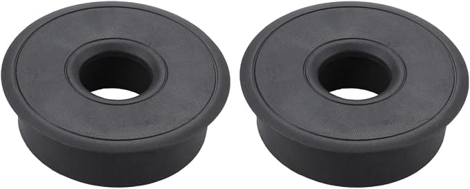 2PCS Center Console Cup Holder Insert Mat | Diameter at 3.11 inch, Height at 0.9 inch, for Deep Cup Holders Smaller Drink Shorter Cups and More