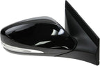 Passenger Side Mirror Power Heated Paint to Match with Turn Signal Compatible with 2012-2017 Hyundai Accent HY1321183