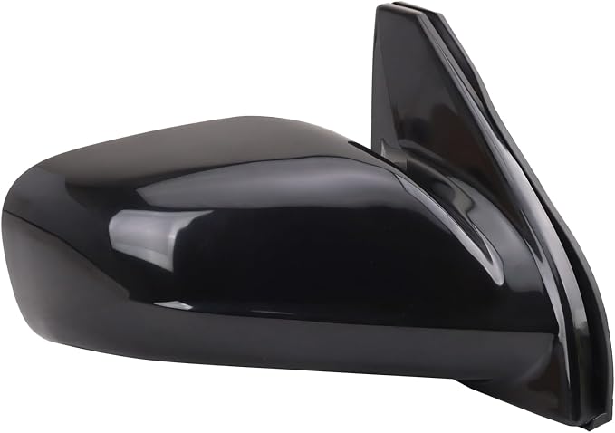 Passenger Side Mirror Assembly Power Puddle Light Non Foldaway Paint to Match Smooth Compatible with 2003-2008 Pontiac Vibe 2003-2008 Toyota Matrix
