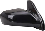 Passenger Side Mirror Assembly Power Puddle Light Non Foldaway Paint to Match Smooth Compatible with 2003-2008 Pontiac Vibe 2003-2008 Toyota Matrix