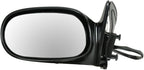 Driver and Passenger Side Mirror Assembly Set Power Paint to Match Smooth Black Compatible with 1998-2002 Toyota Corolla LE