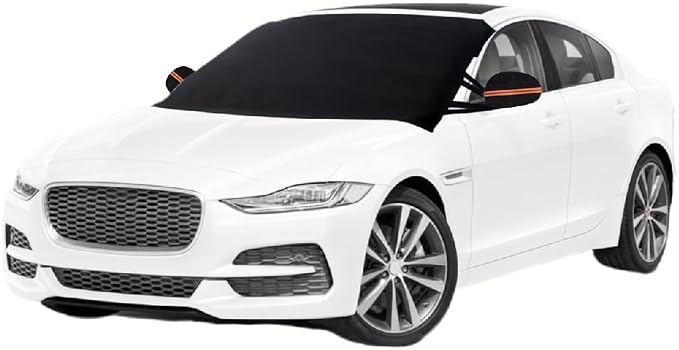 Summer Car Windshield Sun Cover, Thickened Heat Blocking Sunshade Shield, Universal UV Ray Protection Front Window Sun Visor for Vehicle Auto 58x42 Inch