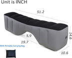 Inflatable Car Air Mattress Back Seat Bed, Universal Back Seat Gap Filler Pad Extender for SUV Camping Sleeping Travel Rest