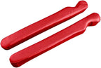 2PCS Car Seat Gap Filler, Soft Foam Leather No Drop Automotive Gap Stopper Between Seat and Console, Vehicle Seam Guard Gap Plug Crevice Catcher Blocker, Universal Fit (Red)