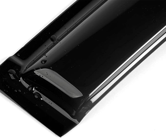 92010 Sunproof Waterproof Side Window Wind Deflector Window Visor fit for 2008-2023 Dodge Challenger, 2pcs Protective Replacements Rain Guards Set