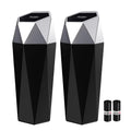 Car Trash Can with Lid - 2-Pack, Interior Accessories for Vehicles, Leakproof Garbage Can with 30 Detachable Trash Bags, Multipurpose Organizers and Storage Solutions for Home and Office