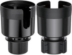 Car Cup Holder Expander with Adjustable Base, Cupholder Extender Holder for Car Compatible with Hydro Flasks 32/40 oz, Fits Yeti 24/36/46 oz, Other Large Bottles in 3.4"-3.8"