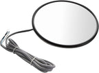 Mirror Set Manual Driver and Passenger Side Compatible with 2000-2019 Ford F-650 1997-2009 Chevrolet T6500 1997-2009 GMC T6500 2011-2018 Ram 4500 2000-2019 Volvo VNL 2002-2019 International 4300