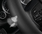 Carbon Fiber Steering Wheel Cover, Universal 15 inch Breathable Microfiber Leather Steering Wheel Covers for Men and Women, Anti Slip Car Interior Accessories, Black