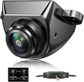 AHD1080P Backup Camera with Video Format Switch Button, Reverse Rear/Front/Side View Cam, Adjustable Fisheye Lens, Waterproof Night Vision 170 Degree Wide View