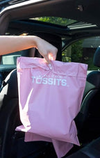 Hanging Car Trash & Garbage Bags, Disposable, Pink 21 Count | Leakproof, Smell-Proof, Recycled Plastic, Headrest & Console Mount, Bin for Truck, SUV, RV, Boat & Road Trips