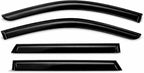 2015-2019 Tape-On Rain Guards for Subaru Outback Side Window Visor Deflectors, Durable Tinted Vent Shades 2016 2017 2018