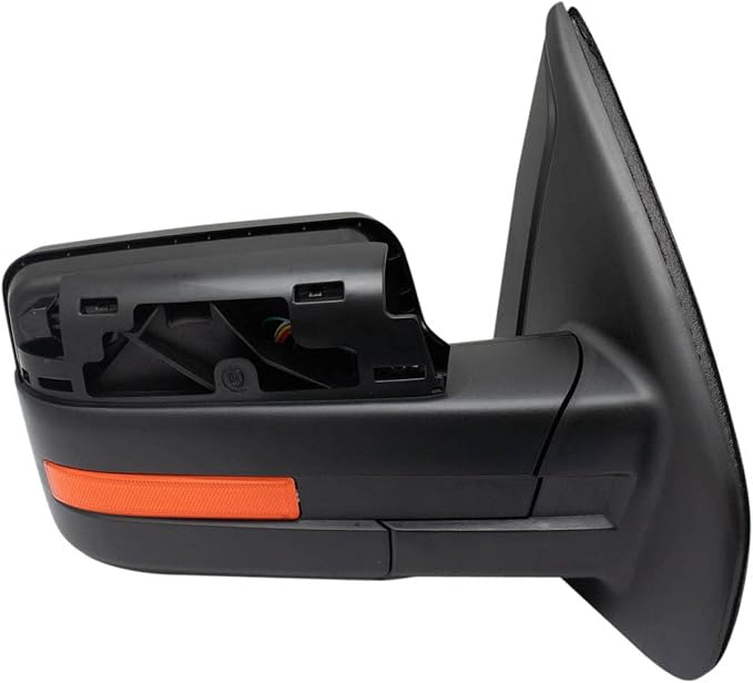 Passenger Side Power Heated Mirror Manual Folding Memory Paint to Match Compatible with 2009-2014 Ford F-150 FO1321354 FO1321405