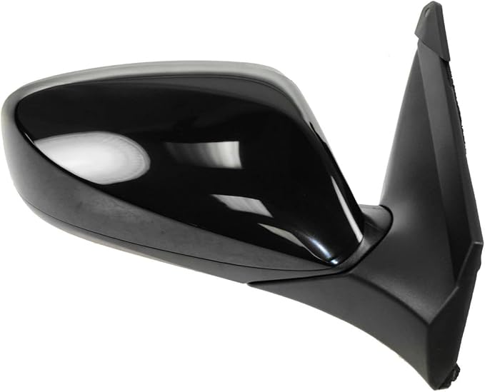 Passenger Side Power Heated Mirror Paint to Match Smooth Black Compatible with 2012-2016 Hyundai Accent HY1321186