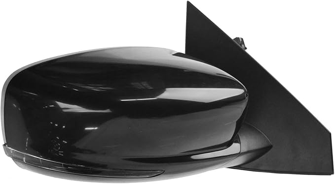 Passenger Side Mirror Assembly Electric Adjustment Heated No Memory Black Compatible with 2013-2014 Dodge Dart CH1321364