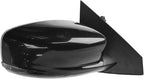 Passenger Side Mirror Assembly Electric Adjustment Heated No Memory Black Compatible with 2013-2014 Dodge Dart CH1321364