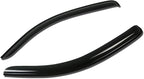 Rain Guards Tape-On Compatible with 2005-2014 Tacoma Extended Cab 2pcs Window Visor Deflector