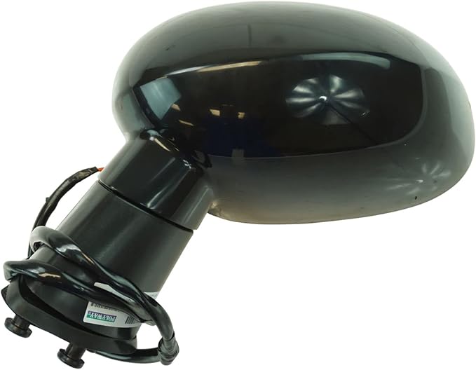 2 Piece Driver and Passenger Side Mirror Assembly Set Electric Adjustment Heated No Memory Black Compatible with 2015-2019 Dodge Challenger CH1320396 CH1321396